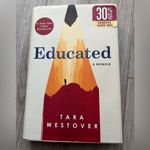"Educated" a memoir Chronical book by Tara Westover